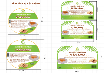 BÁNH ỐNG ĐÔNG THÀNH VỊ ĐẬU PHỘNG