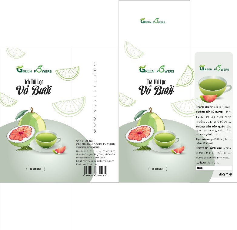 TRÀ TÚI LỌC VỎ BƯỞI