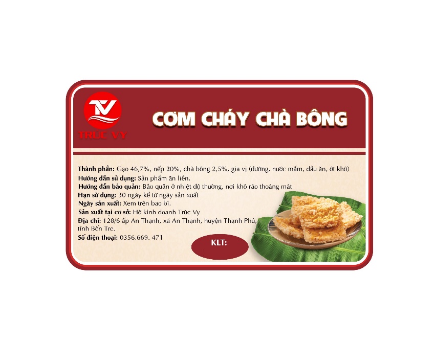 CƠM CHÁY CHÀ BÔNG TRÚC VY