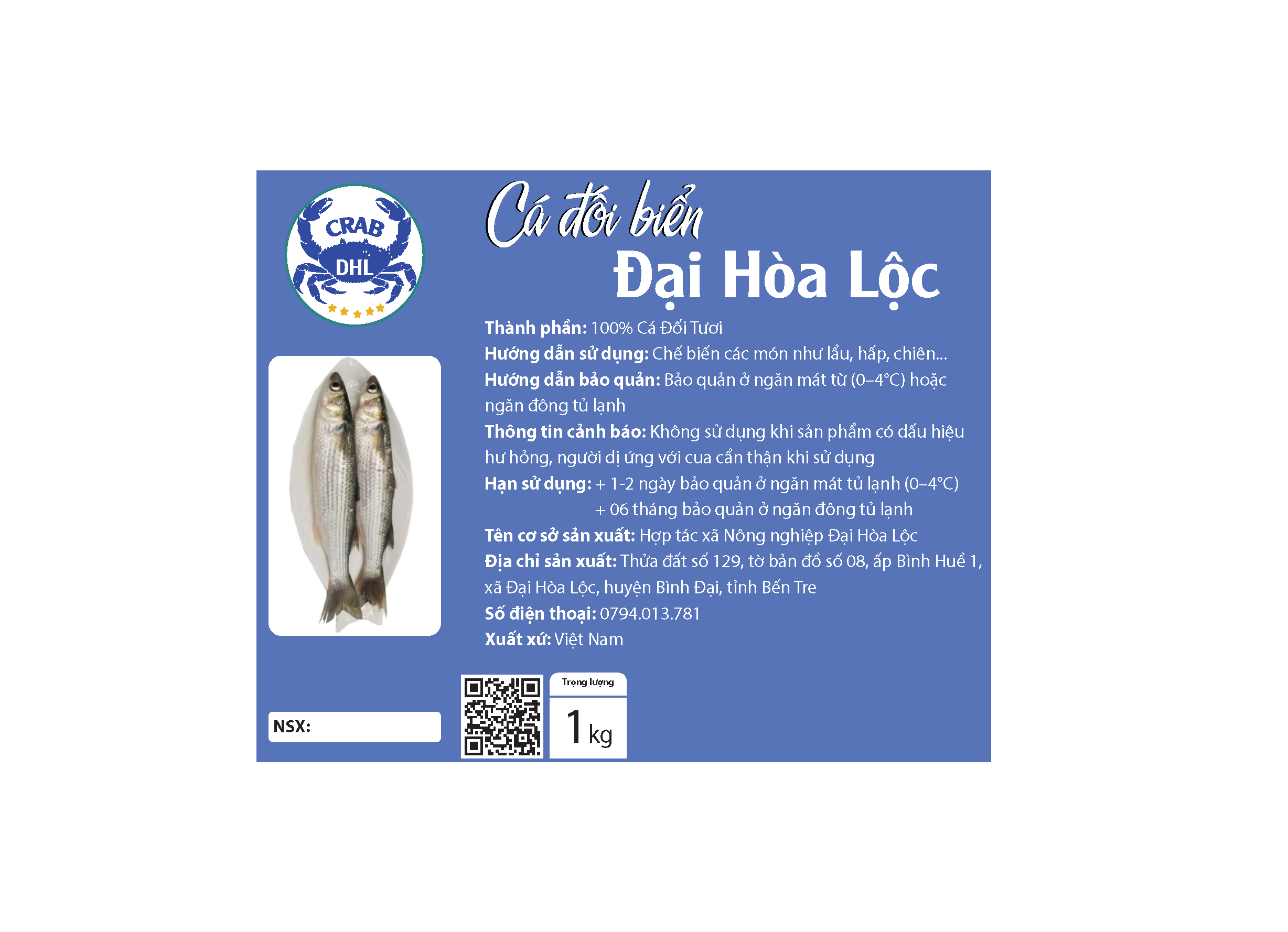 Cá Đối Đại Hòa Lộc