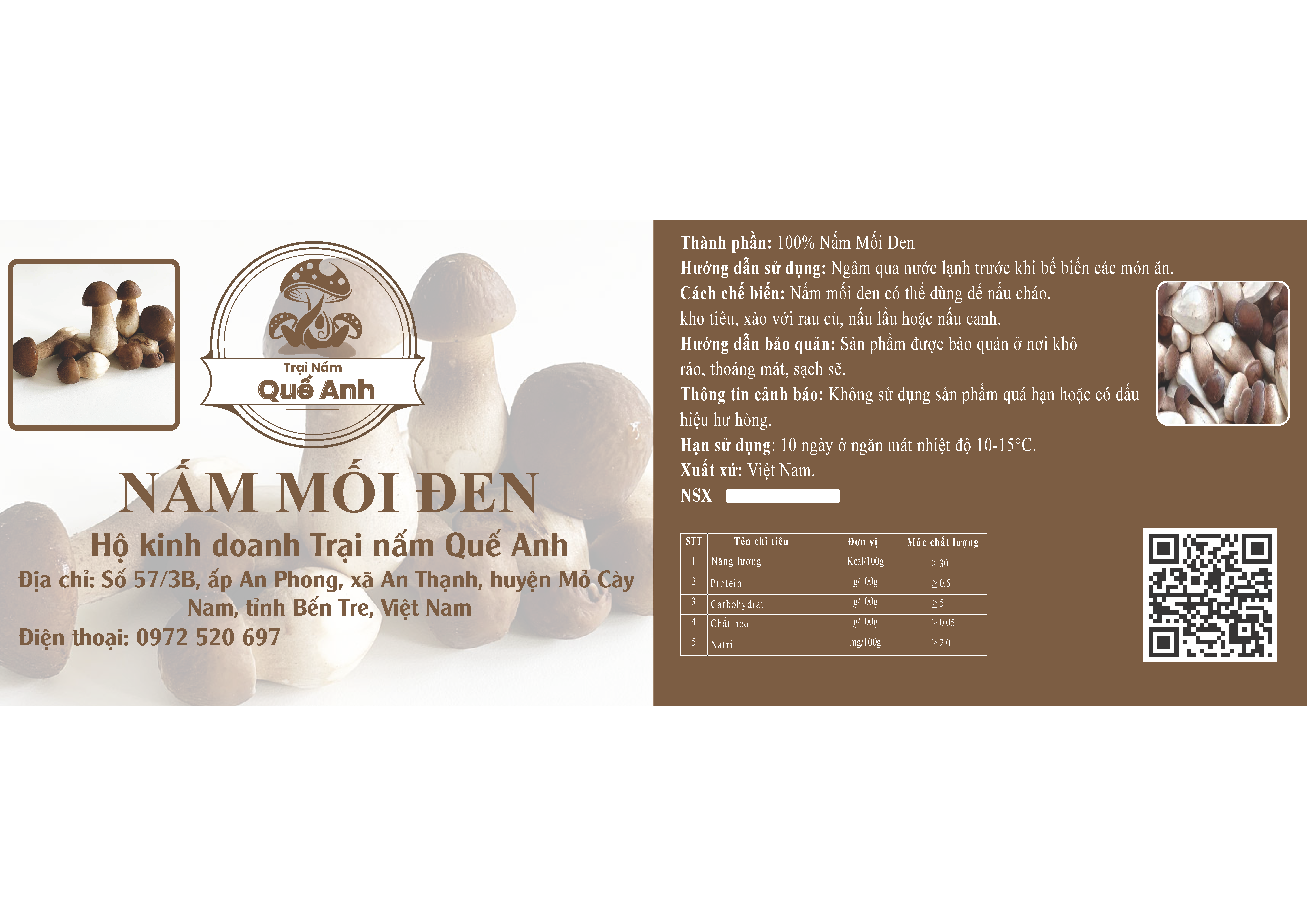 Trại Nấm Quế Anh